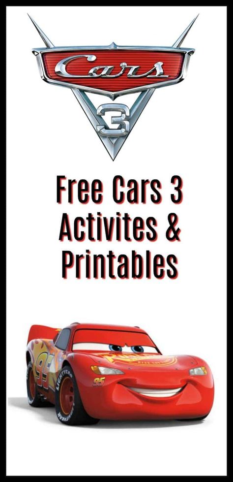 Disney Cars Theme Party, Disney Cars Theme, Pixar Cars Birthday, Disney Cars 3, Disney Activities, Car Activities, Disney Cars Party, Disney Cars Birthday, Cars Birthday Party Disney