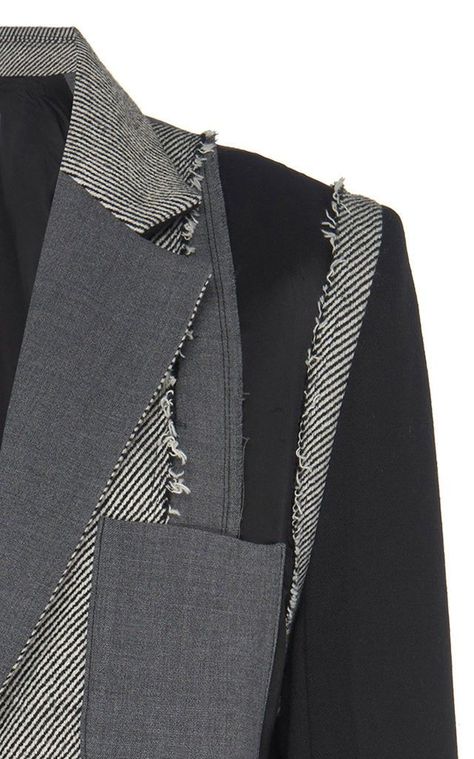 Deconstruction Fashion, Deconstructivism, Wool Fashion, Mens Blazer, Ader Error, Recycled Fashion, Blazer Designs, فستان سهرة, Sanya