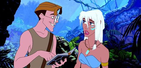 More Information Revealed for Planned ‘Atlantis’ Sequel by Director Atlantis Characters, Milo And Kida, Atlantis The Lost Empire, Disney Animated Movies, Disney Films, Tarzan, Main Character, Disney And Dreamworks, Disney Drawings