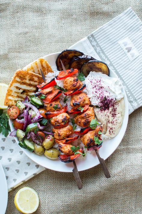 Turkish Chicken Shish Kebabs (Tavuk Şiş) – Kay's Kitchen Turkish Recipe, Shish Kebabs, Turkish Chicken, Turkish Kebab, Braised Chicken Breast, Kebab Skewers, Kebab Recipe, Shish Kebab, Doner Kebab