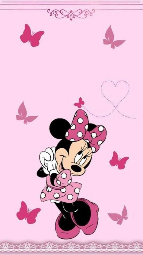 Minnie Mouse Pics, Minnie Mouse Background, Minnie Mouse Drawing, Minnie Mouse Party Decorations, Mickey Mouse Wallpaper Iphone, Flamingo Art Print, Mouse Images, Minnie Mouse Pictures, Minnie Mouse Images