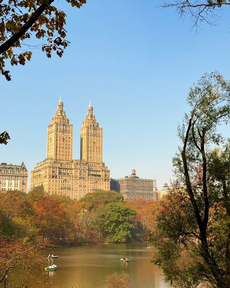 autumn in Central Park 🚕❤️🌳🍂🛶 Central Park Autumn, Central Park, Quick Saves