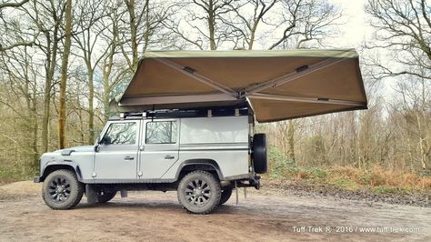 Land Rover Defender Camping, Land Rover Camping, Accessories For Cars, Defender Camper, Pop Top Camper, Diy Awning, Defender 130, 4x4 Accessories, Roof Tent