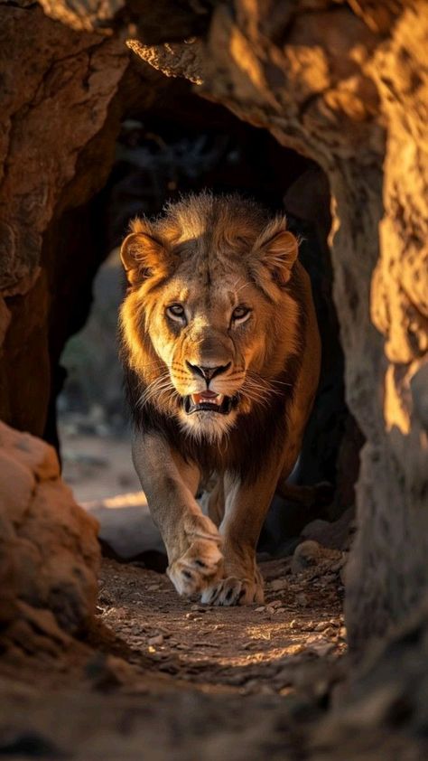 Golden Hour Lighting, Frans Lanting, Big Cats Photography, Fierce Lion, Lion Photography, King Lion, Lion Love, Lion And Lioness, King Of The Jungle