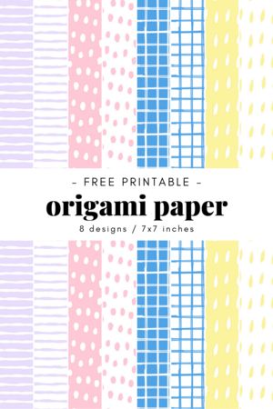 Need some origami paper for a project but can’t get to the shops? Here are 8 pretty origami papers for you to download and enjoy for free! Printable Origami, Pretty Origami, Origami Butterfly Easy, Origami Wall Art, Simple Origami, Origami Lucky Star, Wall Art Tutorial, Origami Envelope, Decorated Gift Bags