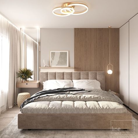 Small Bedroom Contemporary Design, Sophisticated Modern Bedroom, Modern Contemporary Bedroom Minimalist, Sleek Bedroom Ideas Modern, Modern Luxury Small Bedroom Design, Minimal Bedroom Lighting, White Bedroom Ideas Small Room, Minimal Style Bedroom, Organic Morden Bedroom