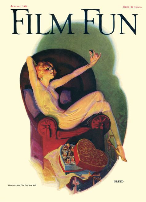 January 1924, signed Enoch Bolles an American painter of pin-up art He was among the earliest and most widely circulated glamour illustrators. Born: March 3, 1883, America Died: March 16, 1976, New Jersey Girly Posters, Pulp Covers, Pin Up Girl Vintage, Myrna Loy, Vintage Blog, Art Deco Posters, Vintage Illustrations, Pulp Art, Art Deco Era