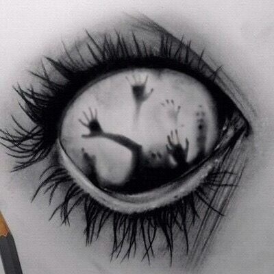 I'm trapped inside the eyes of society. Eyes Drawing Tumblr, Art Sinistre, Realistic Eye Drawing, Creepy Drawings, Eye Sketch, Dark Art Drawings, Creepy Art, Eye Art, Eye Drawing