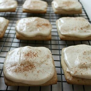 French Toast Sugar Cookies - White Lights on Wednesday French Toast Cookies, Toast Cookies, Cider Cookies, 12 Days Of Christmas Cookies, Apple Cider Cookies, Holiday Sprinkles, Peanut Butter Blossoms, The 12 Days Of Christmas, Cutout Sugar Cookies