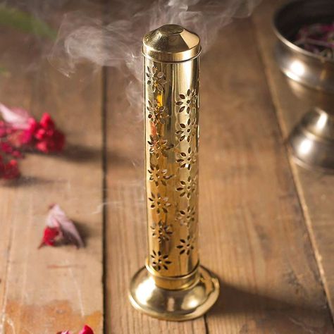 Brass Incense Sticks Holder/ Agarbatti Dhoop Batti Stand for Pooja🛐 Size 27 X 5 CM Made of pure brass *Price🔖: Rs 300+Shipping * Dhoop Batti Holder. Handcrafted from durable with a fine finish, this incense stick holder has a slender shape✅ Bulk order price varies 👈 DM us for more information 🙂 #wooden dhoop batti stand #wooden incense holder #agarbatti holder #dhoopdan #pyramind incense Box #fragrance stand holder #ash catcher #returngifts #pooja gifts #bakhoor burner #incense b... Wooden Incense Holder, Bakhoor Burner, Incense Stick Holder, Incense Sticks Holder, Return Gift, Incense Sticks, Incense Holder, Bulk Order, Incense