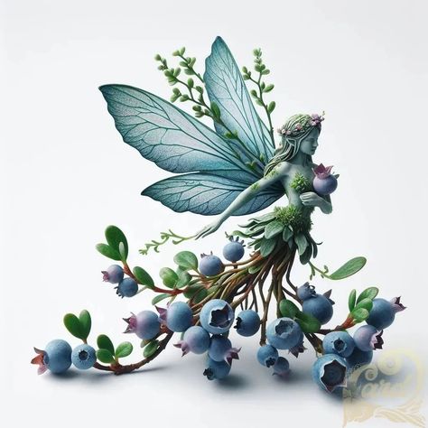 https://card9.com/ai/blueberry-fairy-transformation Blueberry Fairy, Carving, Sculpture