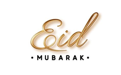 Eid Mubarak Typography, Eid Mubarak Text, Ramadan Typography, Eid Mubarak In Arabic, Eid Calligraphy, Typography Arabic, Eid Mubarak Vector, Eid Mubarak Banner, Islamic Celebrations