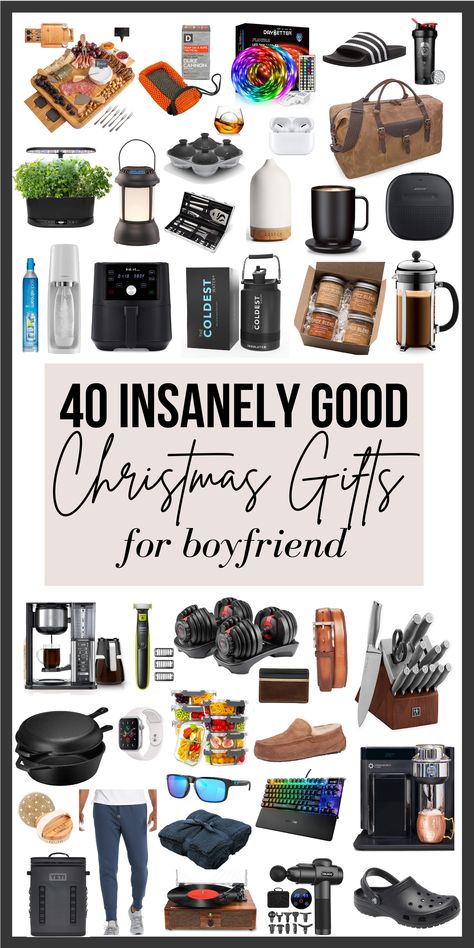 If you have a hard time finding the perfect Christmas gifts for boyfriend, you need to check out these amazing Christmas gift ideas for boyfriend 2021! He will seriously fall in love with these practical Christmas gift ideas for husband and boyfriend that he will actually use! What Do I Get My Boyfriend For Christmas, Christmas Present For Him, Gifts For Boyfriend Christmas Ideas, Christmas Presents For Boyfriend Ideas For Him, Christmas For Boyfriend Gift Ideas, Best Gifts For Men Birthdays, New Year Gift Ideas For Boyfriend, Husband Gifts Ideas, Christmas Gifts Ideas For Boyfriend