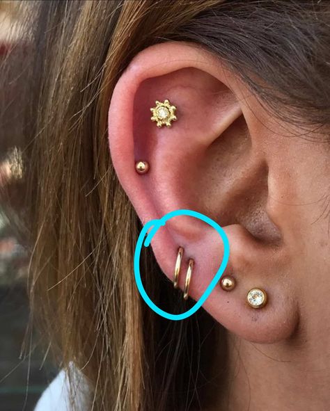 Would these circled piercings require studs to heal or are rings acceptable? Easy Piercings, Ušný Piercing, Unique Piercings, Gold Symbol, Ear Peircings, Wish Bone, Symbol Earrings, Gold Ear Jacket, Cool Ear Piercings