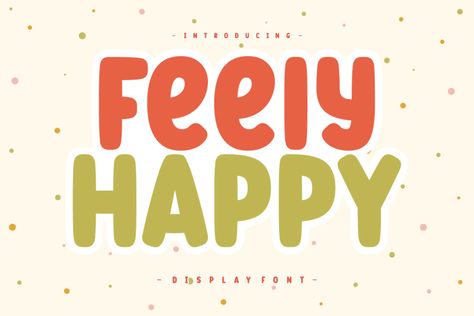 Cute, playful, and neat, Feely Happy is the right choice when you need a font for unique, kid-friendly designs. Its bright personality will help you enhance any project you are working on. Try before you buy Feely Happy font for iOS, Android, macOS, or Windows for free, or you can download the full version with […] The post Feely Happy Font appeared first on FreeFontDL. Playful Fonts Free, Kid Fonts Free, Fonts For Kids, Bright Personality, Food Font, Playful Fonts, Merry Christmas Font, Christmas Fonts Free, Happy Font