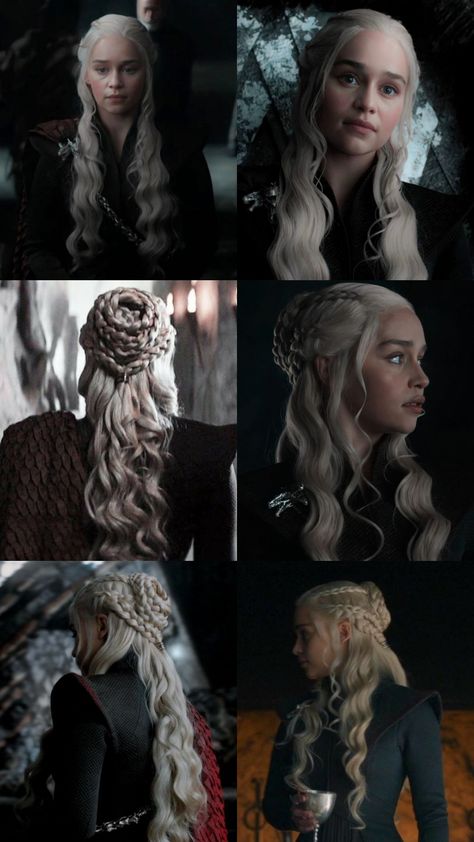 Danaerys Targaryen Hairstyles, Arya Stark Hairstyle, Closed Hairstyles, Daenerys Targaryen Hairstyle, Daenerys Targaryen Braid, Daenerys Outfits, Daenerys Targaryen Hair, Daenerys Hair, Targaryen Hair