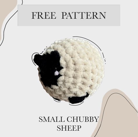 Janina 🌼 Cozy Crochet | You guys ✨🤍 it’s Christmas today and I wanted to gift something to y’all 🎁 I created this super small quick to make chubby sheep a while a… | Instagram Crochet Toys, Sheep, Crochet Projects, Free Pattern, Miniatures, Toys, Crochet, Christmas, Pattern