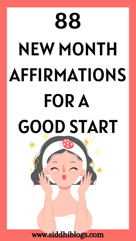 Affirmations for the beginning of the month. Start your month with positivity with these affirmations for a confident start. Affirmations for abundance. Affirmations for gratitude. Affirmations for success. New month rituals. Gratitude affirmations. Uplifting words for the new month. Morning affirmations. POsitive mindset. Personal mantra for inner peace and success. Positive mantras to live by. #successaffirmations #manifestation #howtomanifest New Month Affirmations, Month Affirmations, Mantra For Success, Affirmations For Abundance, Affirmations For Success, Personal Mantra, Positive Mantras, Affirmations Positive, Gratitude Affirmations