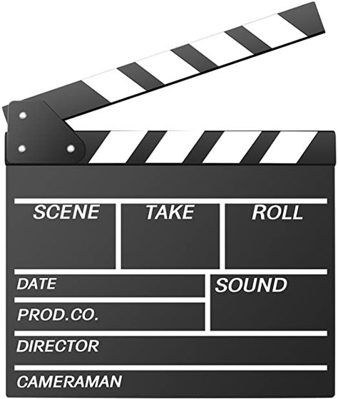 Clap Board, Oscars Party Ideas, Clapper Board, Cinema Video, Erasable Pen, Super Movie, At Home Movie Theater, Movie Directors, High School Graduation Party