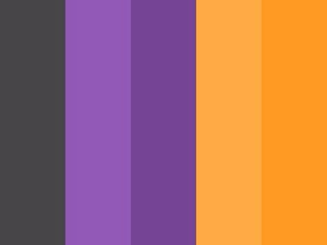 Number 22 Birthday Color Palette, Halloween Color Palette, Flat Color Palette, Palette Challenge, Cool Color Palette, Halloween Color, Number 22, Color Palette Challenge, Colour Pallets