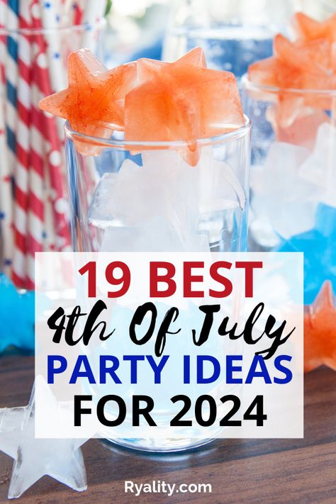 This is the best list of 4th of july ideas I've seen! Love the 4th of July party food ideas 4th Of July Party Food, Fourth Of July Party Ideas, 4th Of July Ideas, 4th Of July Party Ideas, Fourth Of July Party, Party Decor Ideas, College Party, 4th Of July Desserts, July Ideas