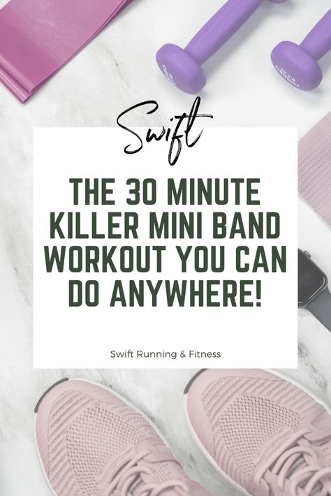 Mini Band Workout, Weekly Workout Schedule, Workout No Equipment, Shoulder Exercises, Glute Exercises, Stretch Routine, Improve Your Posture, Fitness Exercises, Exercise Motivation