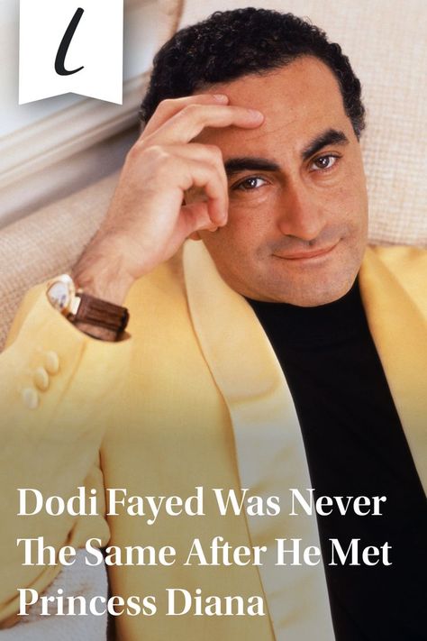 Dodi Al Fayed, Dodi Fayed, Never The Same, Princess Of Wales, Princess Diana, Department Store, The List, Harrods, Royals