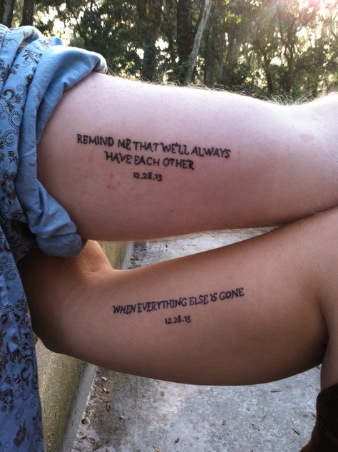 Army husband and wife tattoo Army Matching Tattoos, Marine Wife Tattoo, Military Wife Tattoos, Husband Tattoos, Husband And Wife Tattoos Unique, Army Wife Tattoos, Couple Tattoo Heart, Husband Wife Tattoos, Wife Tattoos