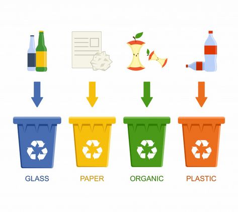 Blue Environment, Scientist Party, Types Of Waste, Green Bin, Solid Waste, Rubbish Bin, Household Waste, Card Board, Waste Management