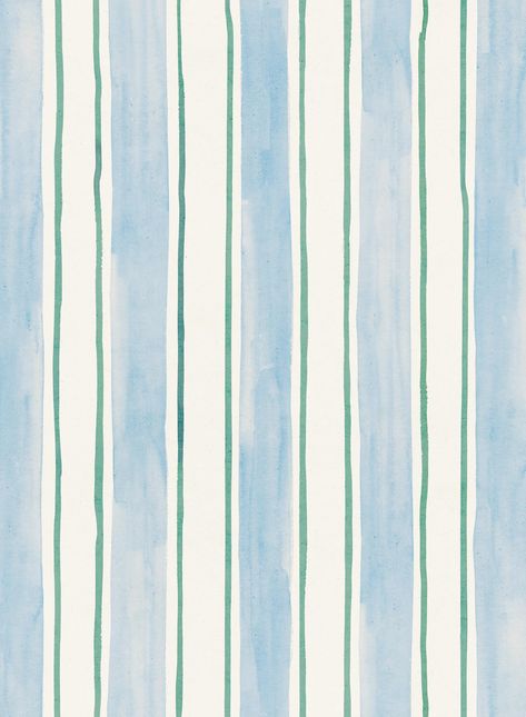 Walk the Line, Wallpaper by Opposite Wall Mid Century Wallpaper Iphone, Blue Stripped Wallpaper, Blue And White Striped Wall, Stripped Wallpaper Wall, Navy Pattern Wallpaper, Stripe Peel And Stick Wallpaper, Wallpaper Prints Pattern, Watercolor Stripes Pattern, Vintage Striped Wallpaper