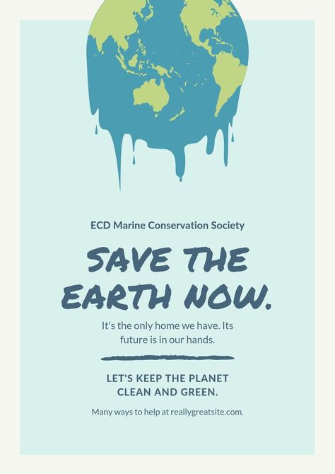 Poster Making Competition, Environmental Poster, Environmental Posters, Digital Advertising Design, Earth Illustration, Clever Advertising, Word Poster, Save Our Earth, High School Advice