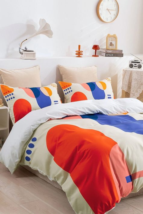 3d Abstract, Abstract Color, Apartment Decor Inspiration, Duvet Bedding Sets, Linen Set, Quilt Cover Sets, Duvet Cover Set, Quilt Cover, Duvet Cover Sets