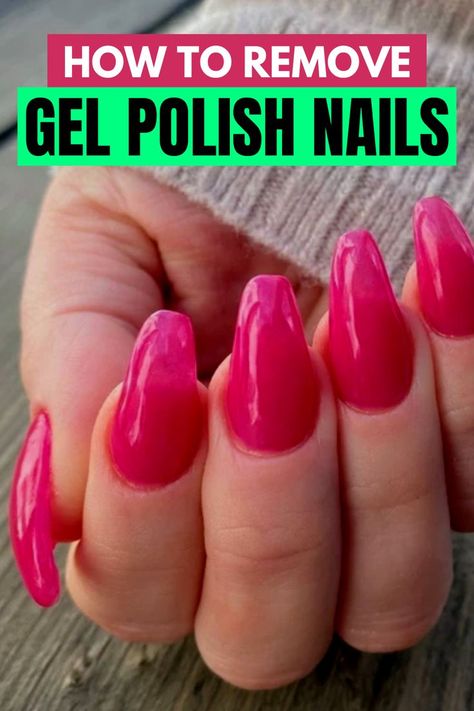 How To Get Gel Nail Polish Off At Home, How To Get Gel Nail Polish Off, How To Get Gel Nails Off At Home, How To Remove Jell Nails, How To Take Nail Polish Off, How To Remove Gel Nail Polish, Removing Gel Polish, Remove Gel Nail Polish, How To Remove Gel Polish At Home