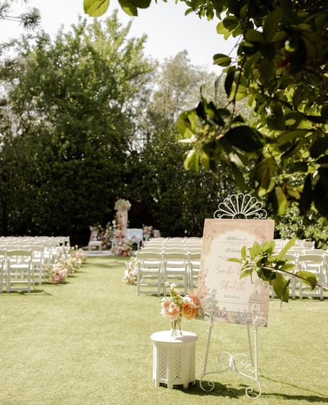 The most dreamy garden ceremony setup⁠ ⁠ One thing I love about these pictures is that you can see Samiha and Sohail's family and friends sitting and soaking in every moment in an unplugged ceremony⁠ ⁠ Photography: @ngcreativestudio⁠ Venue: @burnhamgroveestate⁠ Decor: @nokshaevents⁠ Bouquet: @springfull_⁠ Makeup: @mariamzafarbridal⁠ Bridal Outfit: @abhishekh_n_radhika⁠ Wedding Rings: @austenandblake⁠ Bridal Jewellery: @sgjewelz⁠ Nikkah Certificate: @calligraphybyaiman⁠ Nikah Ceremony Decor, Nikkah Ceremony Decor, Garden Nikkah, Outdoor Nikkah, Nikkah Decoration, Nikkah Decor, Morocco Wedding, Nikkah Ceremony, Nikkah Certificate