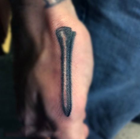 3D Mens Hand Golf Tee Tattoos Golf Tee Tattoo, Golf Tattoo Ideas For Men, Golf Tattoo, Simple Tattoos For Guys, Memorial Tattoo, Golf Tees, Dream Tattoos, Simple Tattoos, Arm Tattoo