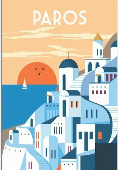 An Insider’s Guide To Paros With Andria Mitsakos Paros Greece Illustration, Paros Greece Photography, Paros Greece Beach, Day Trips From Paros Greece, Naxos Vs Paros Greece, Paros Island, Paros Greece, Cyclades Islands, Night Cap