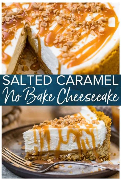 Caramel Cheesecake Recipes, Cheesecake Caramel, Salted Caramel Cheesecake, Desserts Healthy, The Cookie Rookie, Cookie Rookie, Low Carb Muffins, Baked Cheesecake Recipe, Recipes Summer