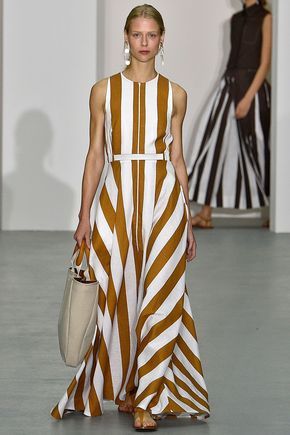 Rock Dress, Striped Print Dresses, Stile Casual Chic, Jasper Conran, British Vogue, 2019 Fashion, Fashion 2017, Printed Maxi Dress, Striped Dress