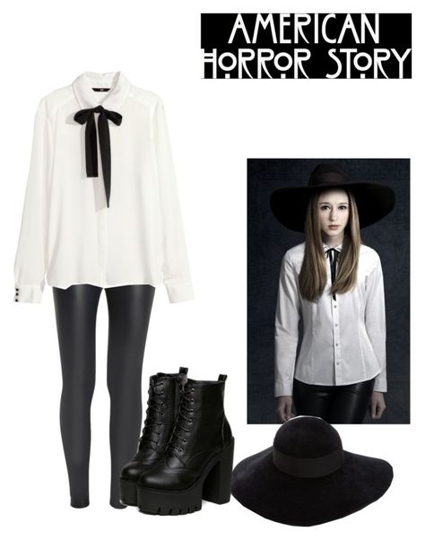 "Zoe Benson American Horror Story Coven" by seetherfan17 ❤ liked on Polyvore featuring The Row, H&M, Coven and Eugenia Kim American Horror Story Witches, Coven Fashion, American Horror Story Costumes, Modern Witch Outfit, Zoe Benson, Taissa Farmiga, Blackpink 5th Member Outfits, Ahs Coven, American Horror Story Coven