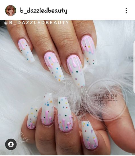 Cookie Nails, Sprinkle Nails, Mothers Cookies, Circus Cookies, Animal Cracker, Animal Cookie, Confetti Nails, Confetti Cake, Animal Crackers