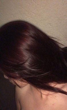 Dark Red Hair Without Bleach, Dark Red Hair With Black Roots, Dark Black Red Hair, Cherry Coke Dark Red Hair Color Burgundy, Cherry Dark Red Hair, Really Dark Red Hair, Super Dark Red Hair, Dark Red Black Hair, Black Hair With Red Tint