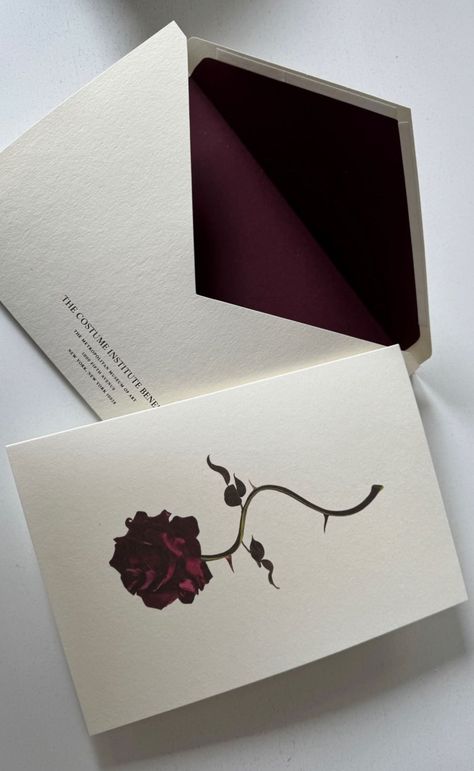 I Hope One Day, Rose Headpiece, Gala Invitation, Gala Themes, 달력 디자인, Philip Treacy, The Met Gala, Wedding Stationary, A Rose