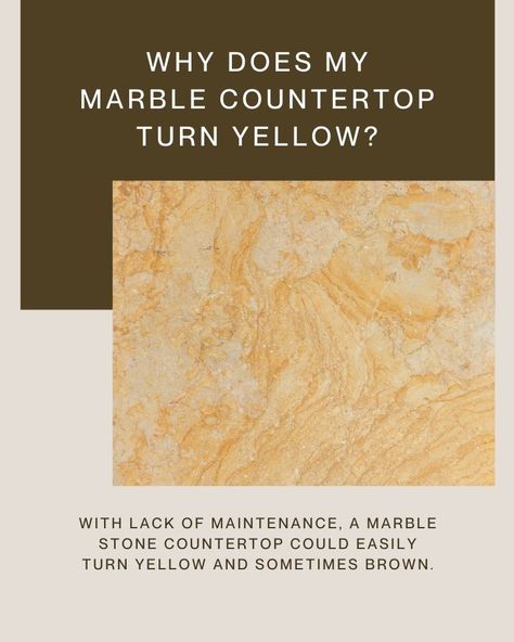 With lack of maintenance, a Marble Stone Countertop could easily turn yellow and sometimes brown. It’s so susceptible to staining and watermark circles on the surface of the slab. Deal with every spillage ASAP. Affordable Countertops, Marble Granite Countertops, Caesarstone Countertop, Stone Fireplace Surround, Good Work Ethic, Natural Stone Countertops, Stone Countertop, Quartz Kitchen Countertops, Stone Interior