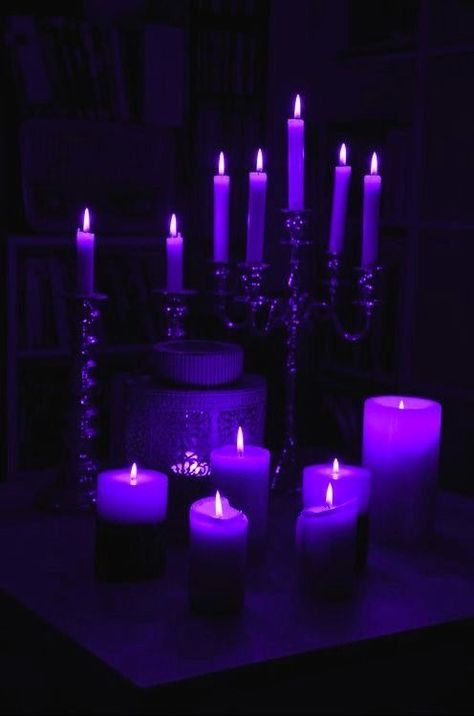 Purple Flames Aesthetic, Purple Place Aesthetic, Deep Purple Aesthetic, Goth Gifts, Purple Goth, Purple Aesthetic Background, Purple Magic, How To Impress, Violet Flame