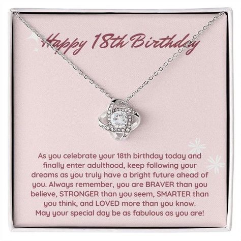 19th Birthday Gifts, 20th Birthday Gift, Cards For Mom, Mom Dad Daughter, Birthday Necklace, Message Cards, Friend Bff, 14th Birthday, Granddaughter Gift