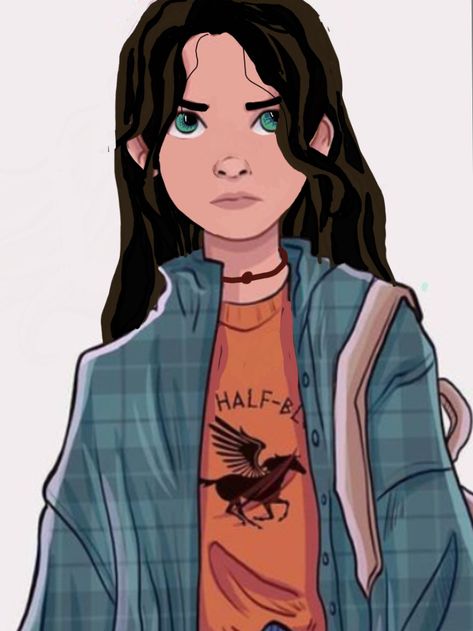 This is somthing i drew to show what i would look like as Percy’s sister. I just changed my eye colour and thats pretty much the only difference between me and this drawing. To make this i edited a annabeth phto i found online and changed it to look like me. Genderbend Percy Jackson, Percy Jackson Sister, Daughter Of Poseidon, Jackson Walker, Short Brown Hair, Percy Jackson Fan Art, Percy Jackson Art, Annabeth Chase, Heroes Of Olympus