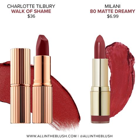 Charlotte Tilbury Walk Of No Shame, Walk Of No Shame Lipstick, Charlotte Tilbury Walk Of No Shame Lipstick, Charlotte Tilbury Kkw Lipstick, Charlotte Tilbury Lipstick Swatch, Charlotte Tilbury Mini Pillow Talk Lipstick & Liner Set, Milani Lipstick, Tilbury Makeup, Revolution Lipstick