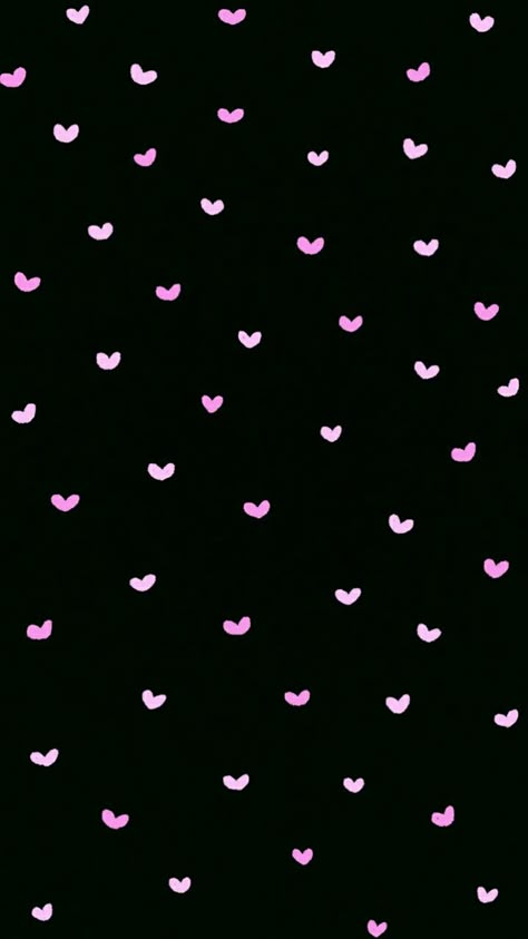 Tiny pink hearts #wallpaper Dark Pink Heart Wallpaper, Tiny Hearts Wallpaper, Black And Pink Hearts Wallpaper, Tiny Heart Wallpaper, Heart Pattern Wallpaper, Pink Hearts Wallpaper, Rosa Wallpaper, Pink Heart Wallpaper, Wallpaper Heart