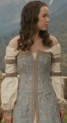 Susan Blue Dress- Narnia Susan From Narnia, Narnia Dresses, Narnia Costumes, Susan Pevensie, Farewell Dresses, Lucy Pevensie, Anna Popplewell, Prince Caspian, Chronicles Of Narnia