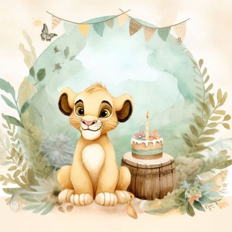 Lion King Cake Smash Photography, Lion King First Birthday Cake, Simba Party Ideas, Re Leone Party, Background Lion King, Simba Birthday Party Ideas, Simba Baby Shower Ideas, Lion King Party Ideas, Sarabi And Simba